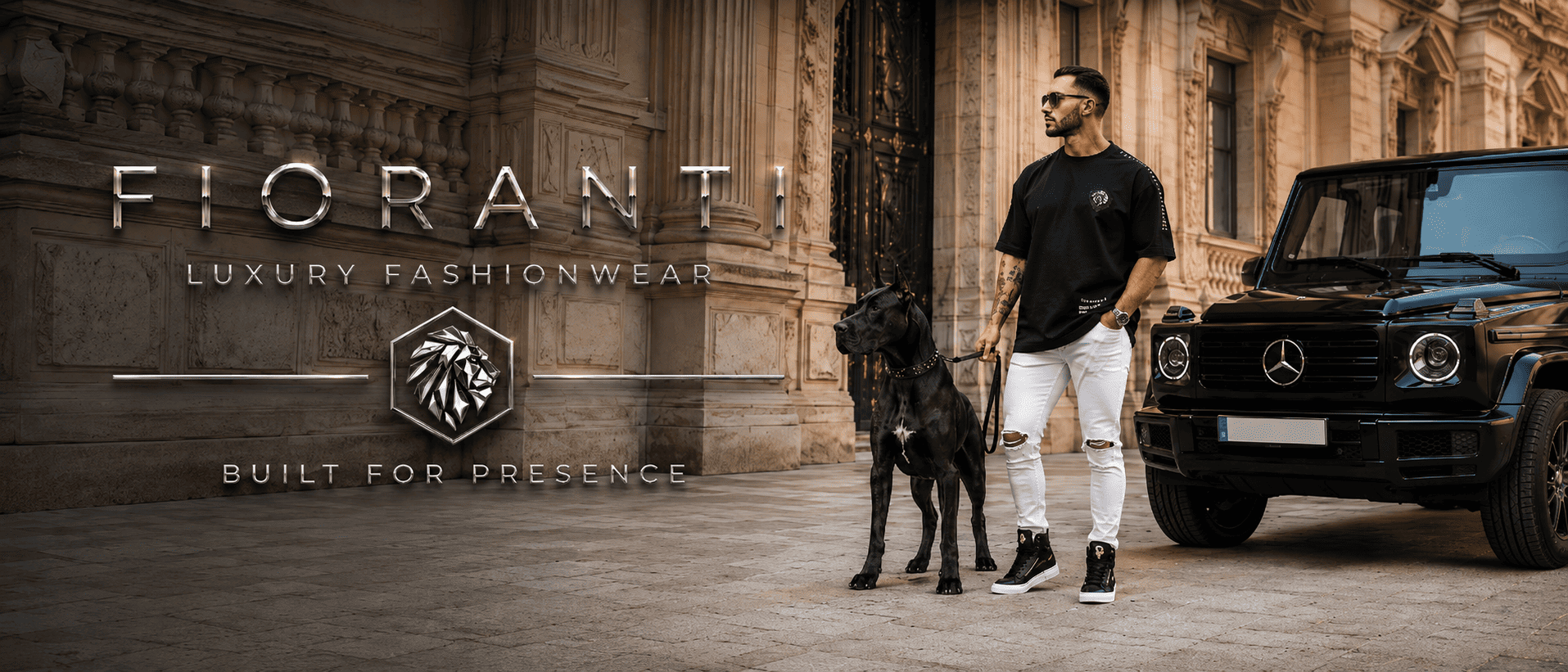 Fioranti luxury menswear editorial