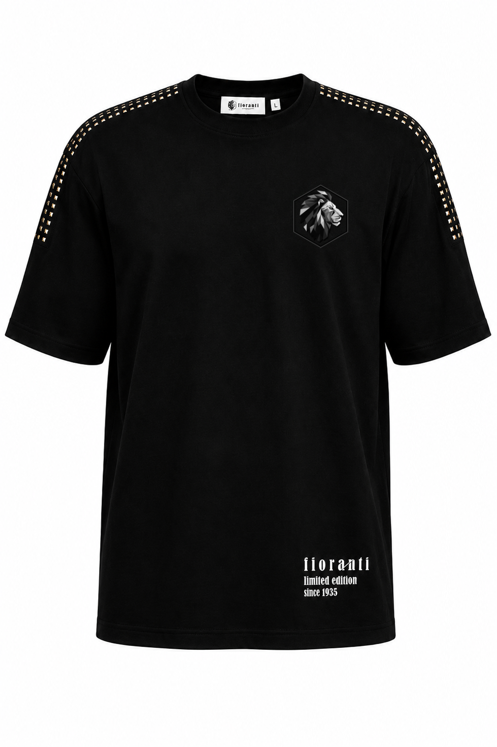 Signature Nieten-T-Shirt