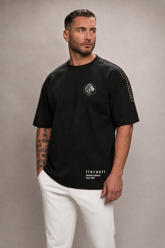 Fioranti Oversize Rivets Tee