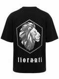 Black oversized T-shirt