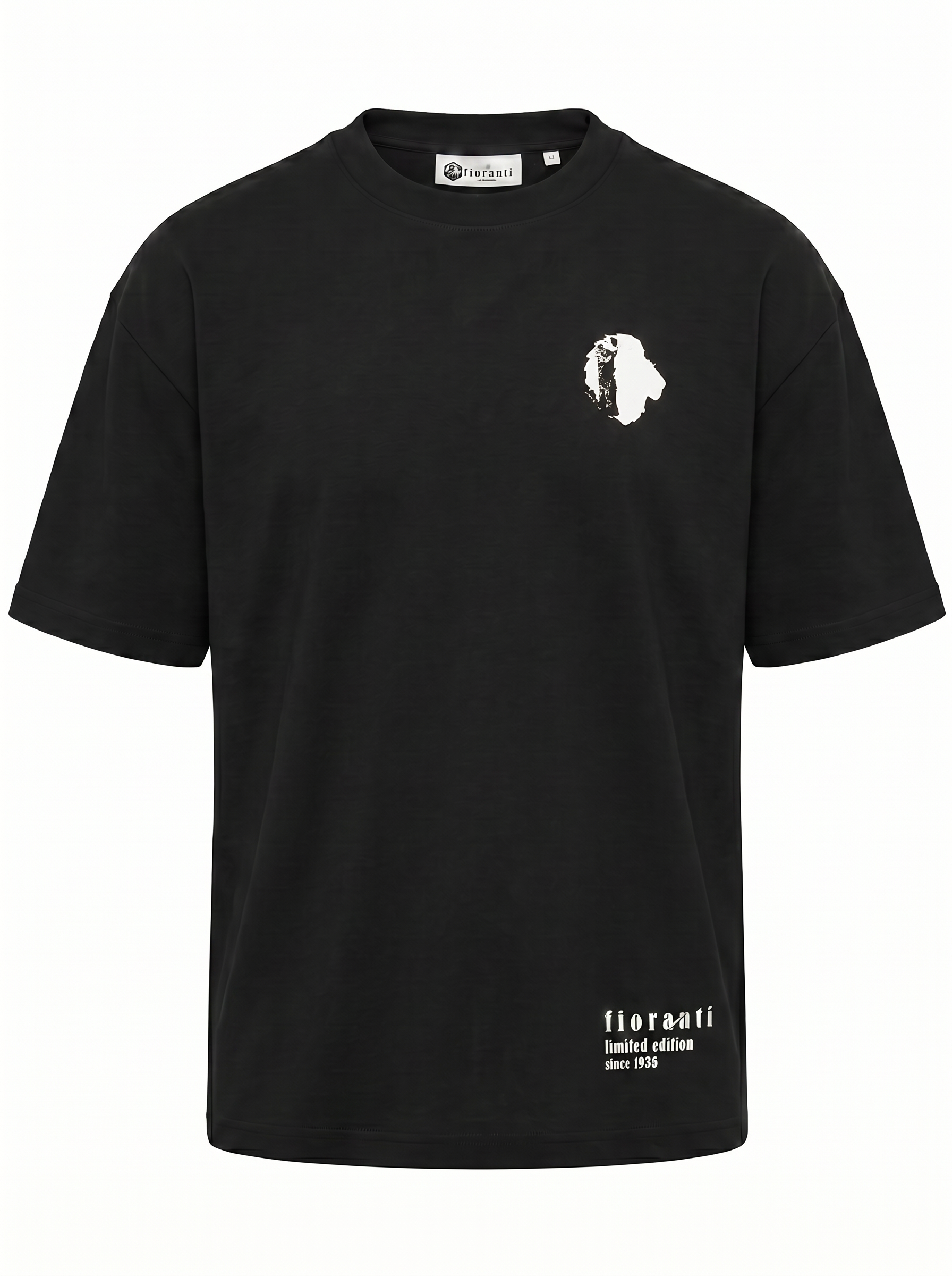 Black oversized T-shirt