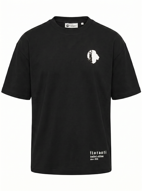 Black oversized T-shirt