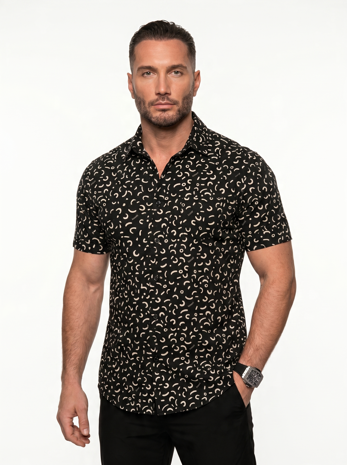 Fioranti Tailored Short Sleeve Shirt